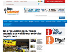 Tablet Screenshot of digabahia.com.br